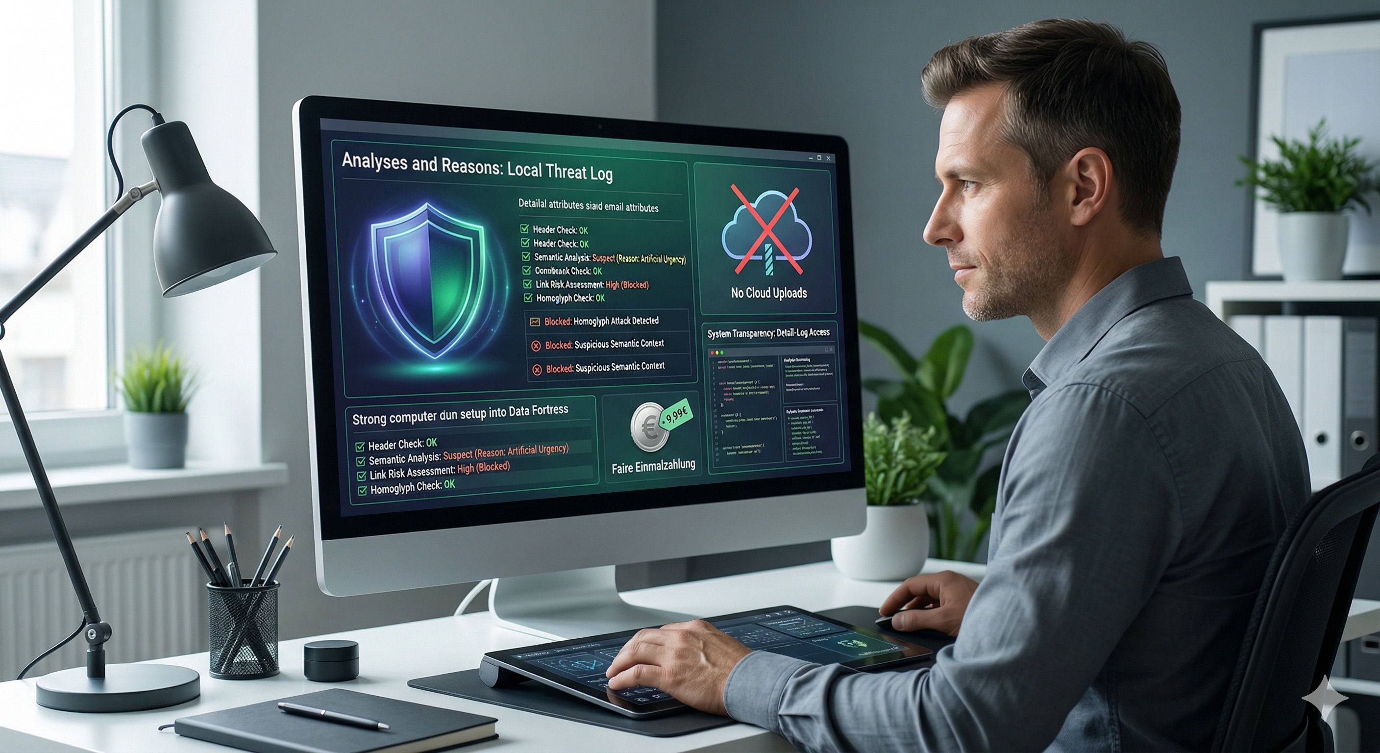 SpamSense Detailliertes Log